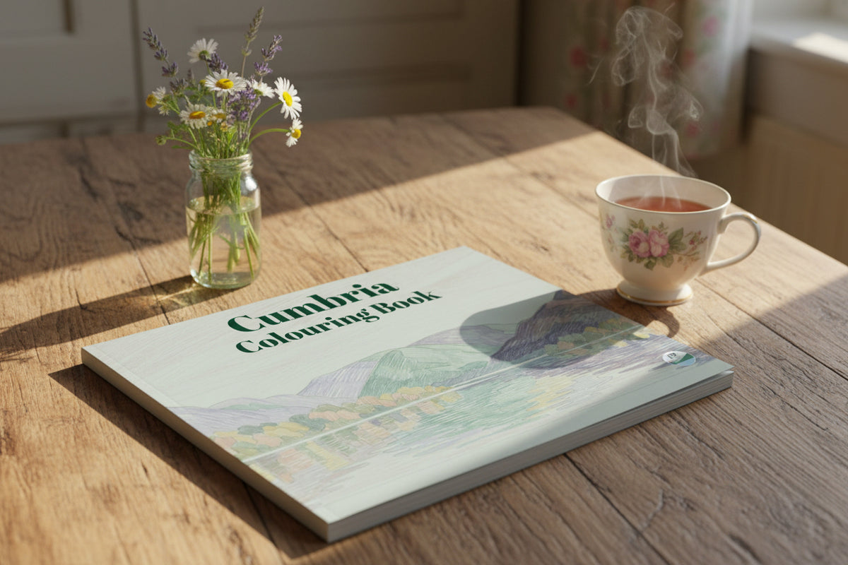 Cumbria Colouring Book