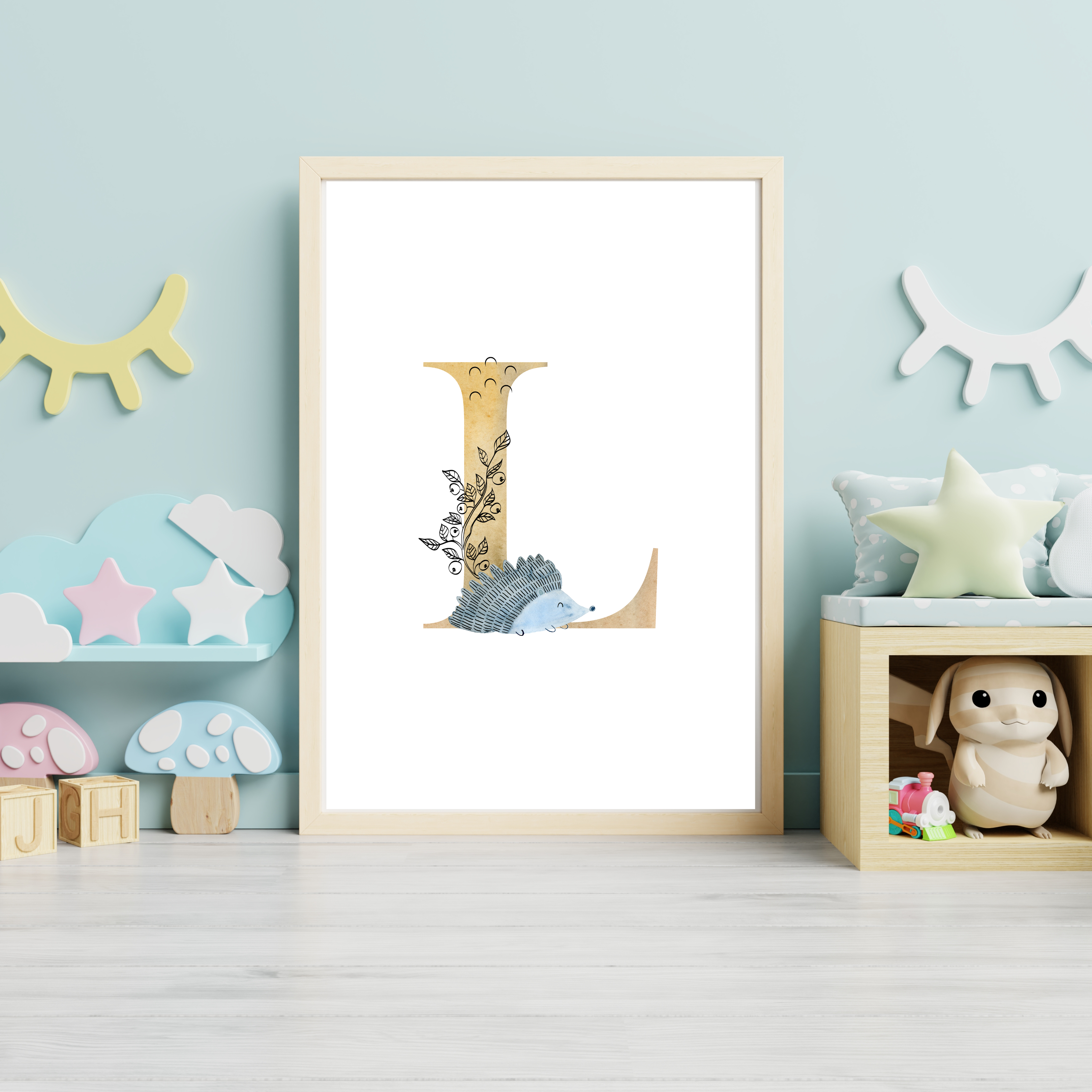 Forest initial print