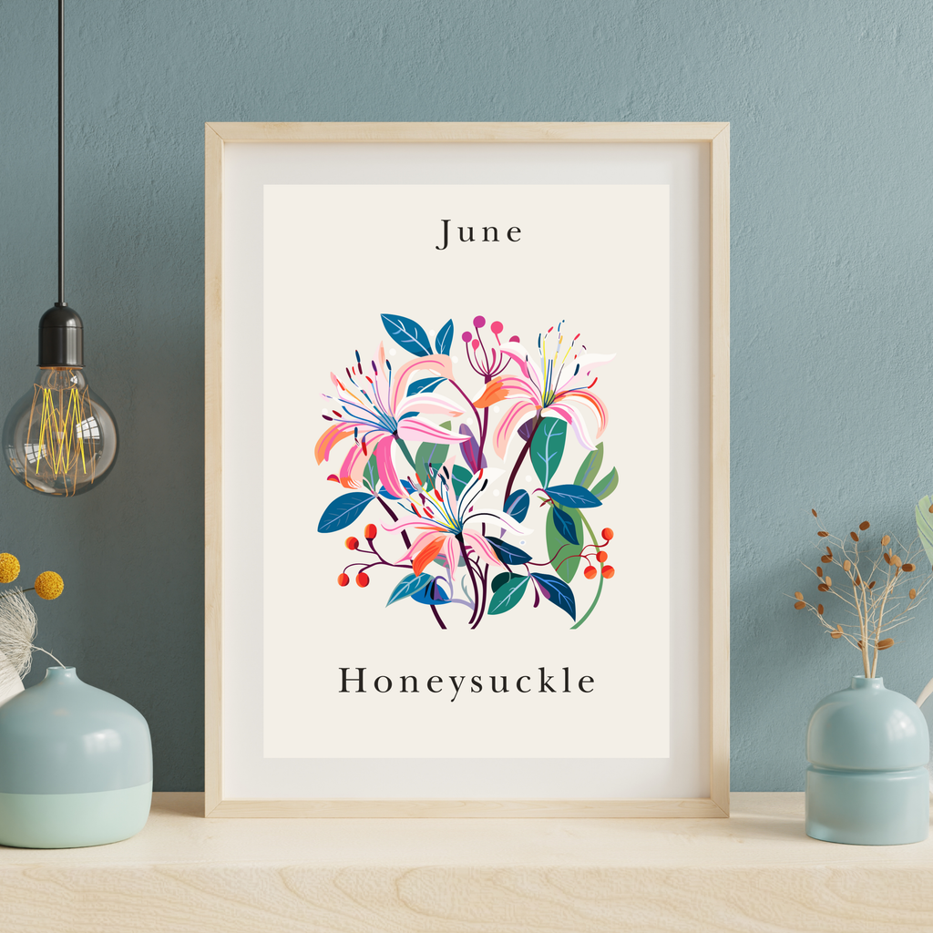 Birth Month Flower Prints