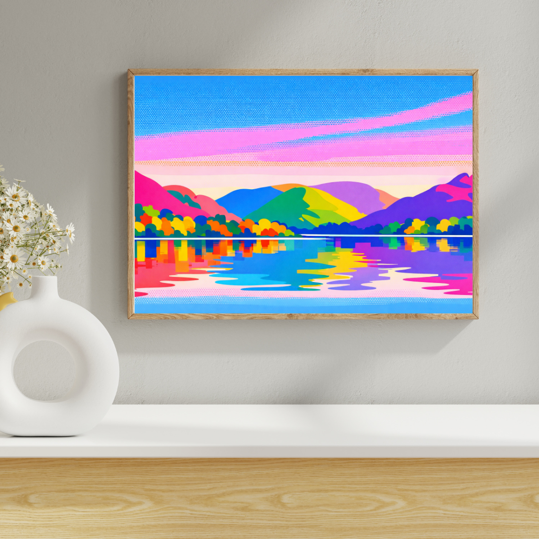 Glencoyne Bay, Ullswater Print (Bright)