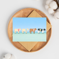 Prize Cow Greeting Card