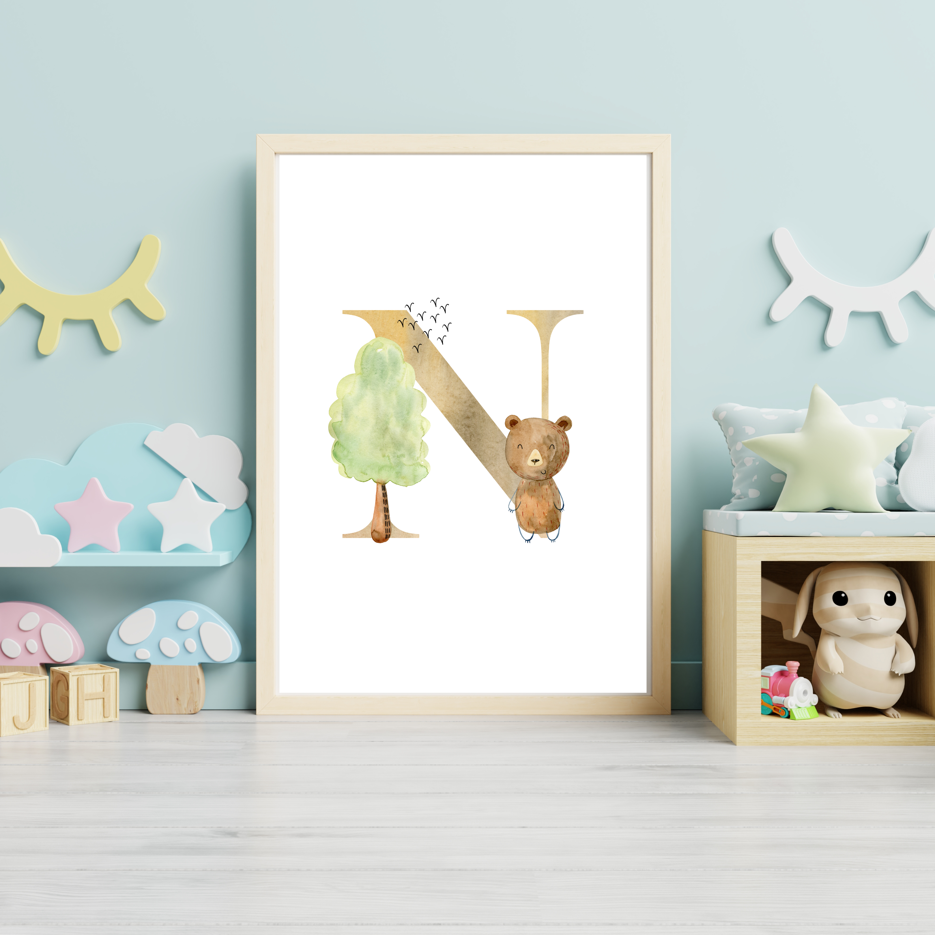 Forest initial print