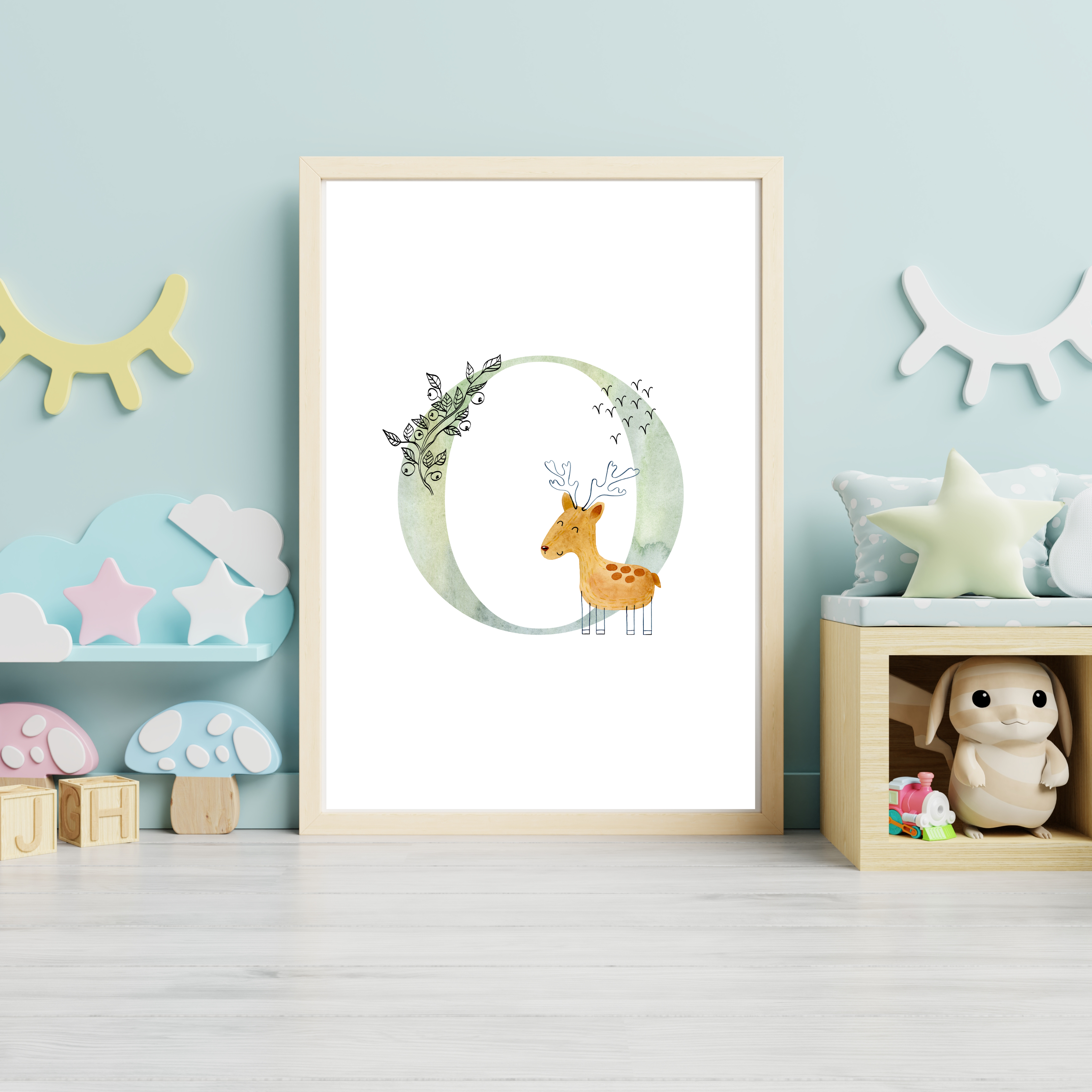 Forest initial print