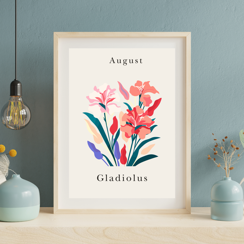 Birth Month Flower Prints