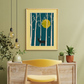 Deer in the Woods Print