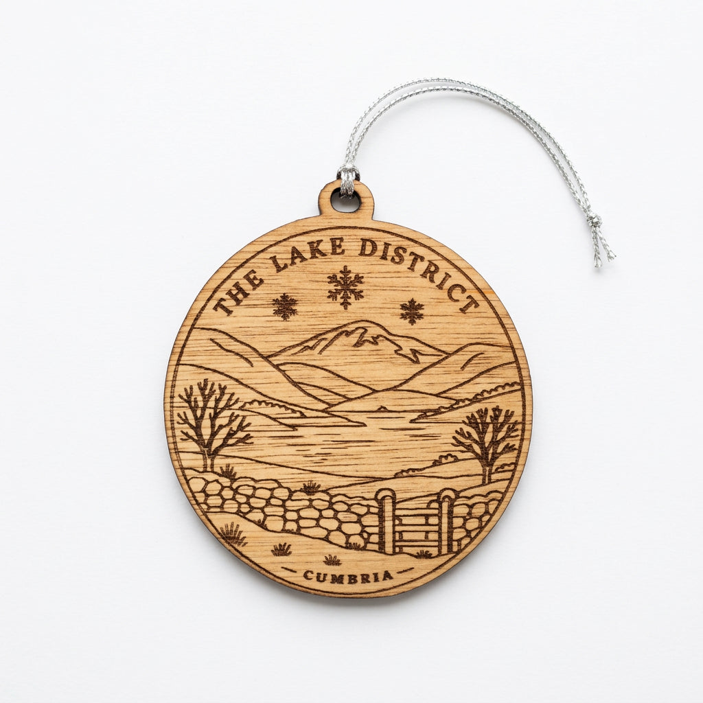 Lake District Wooden Decoration