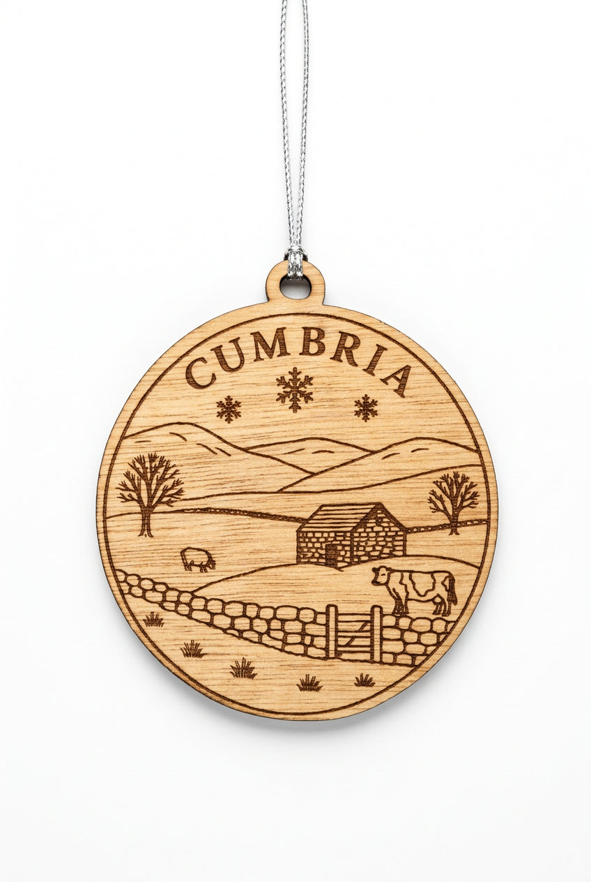 Cumbria Wooden Decoration