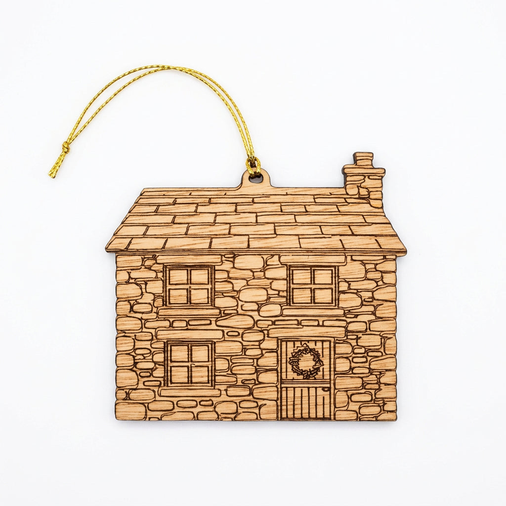 Country Cottage Wooden Decoration