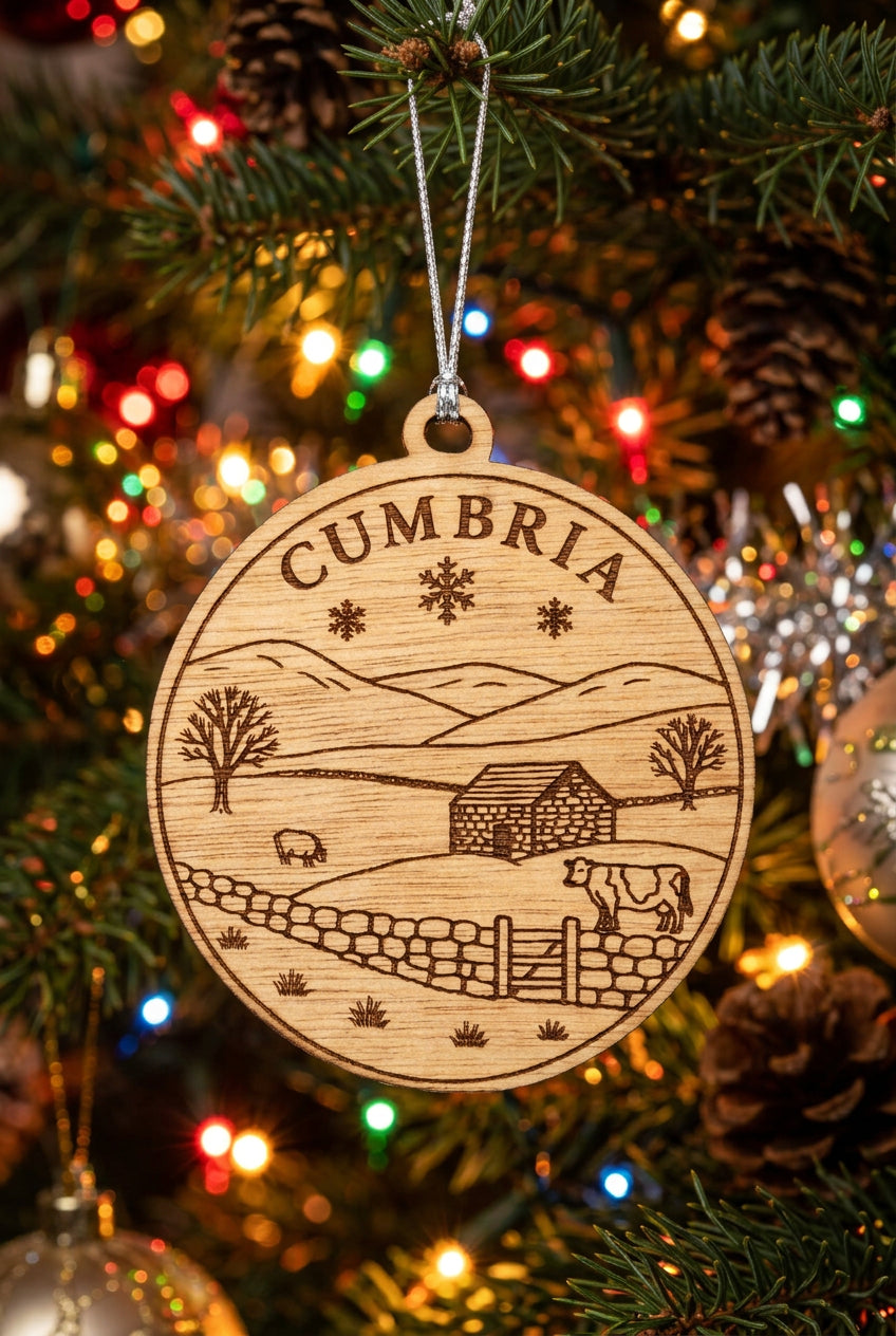 Cumbria Wooden Decoration