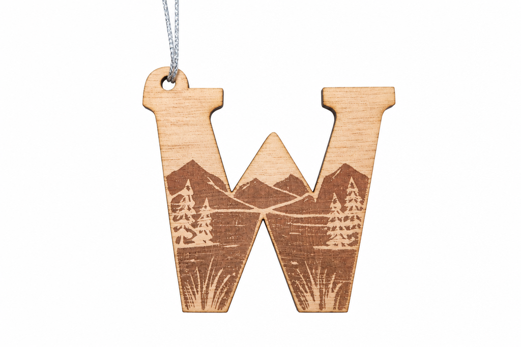 Lake Alphabet Wooden Decoration (Copy)