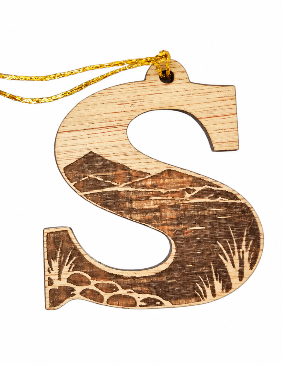 Lake Alphabet Wooden Decoration (Copy)