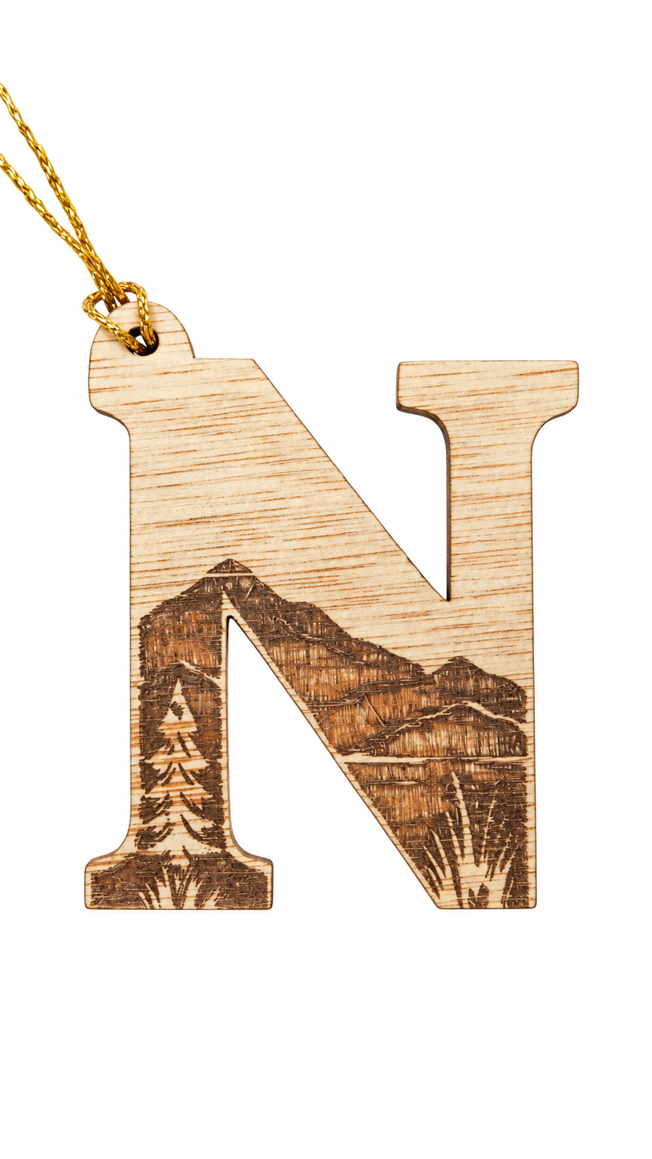Lake Alphabet Wooden Decoration (Copy)