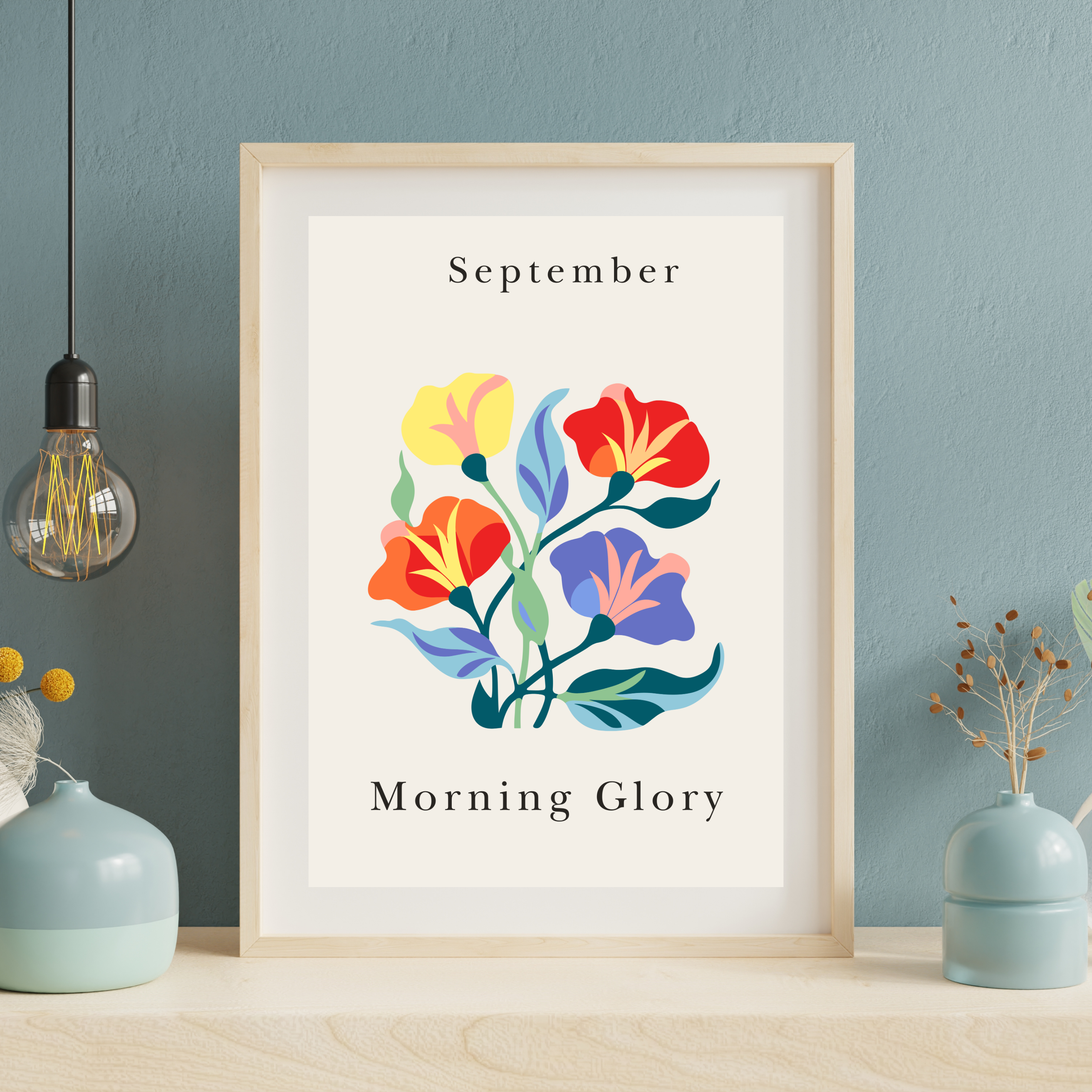 Birth Month Flower Prints