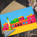 Appleby cloisters bright greeting card