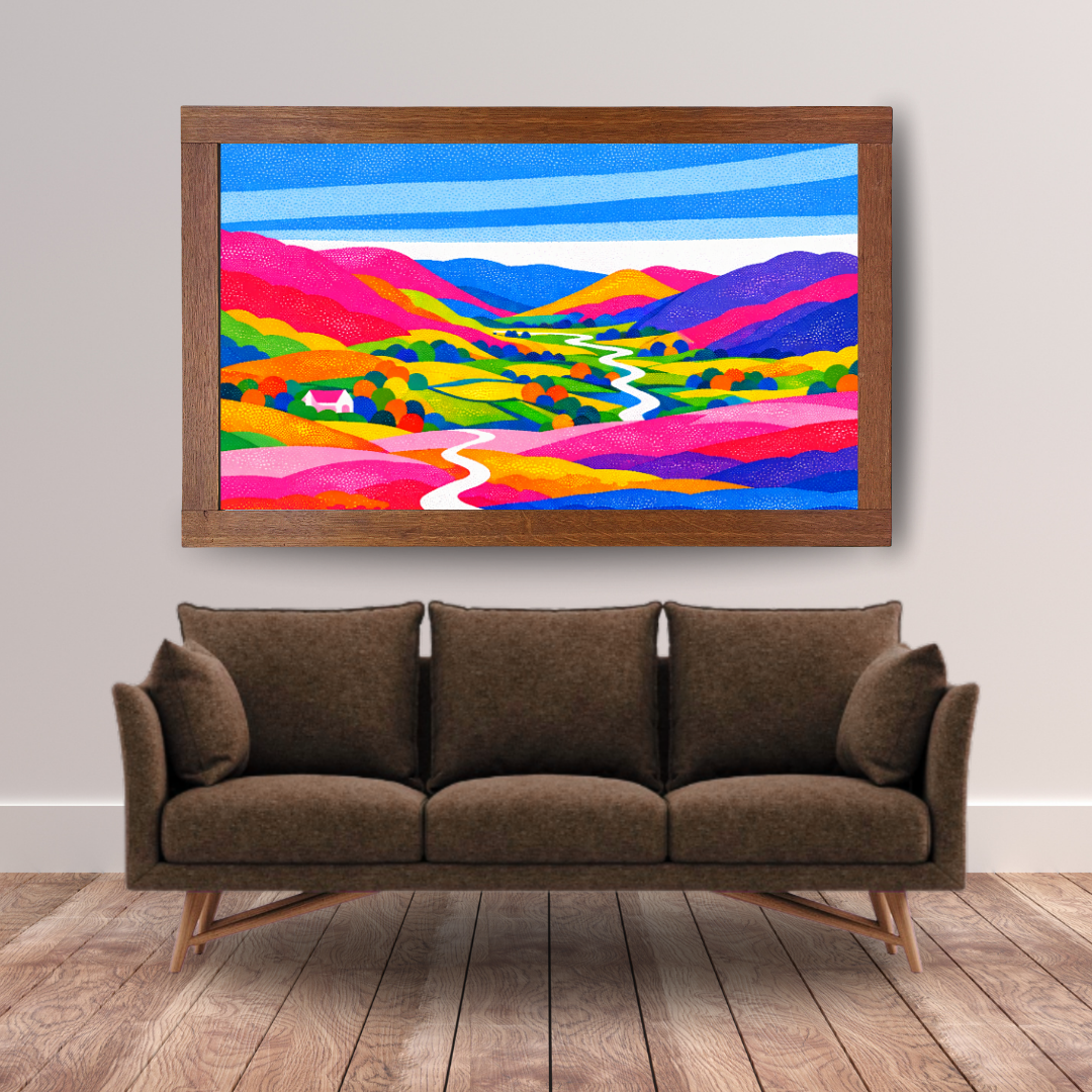 Boredale Valley Fells Print (Bright)