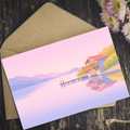 Ullswater Lake House Greeting Card