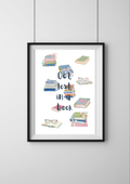 Get Lost In a Book Print