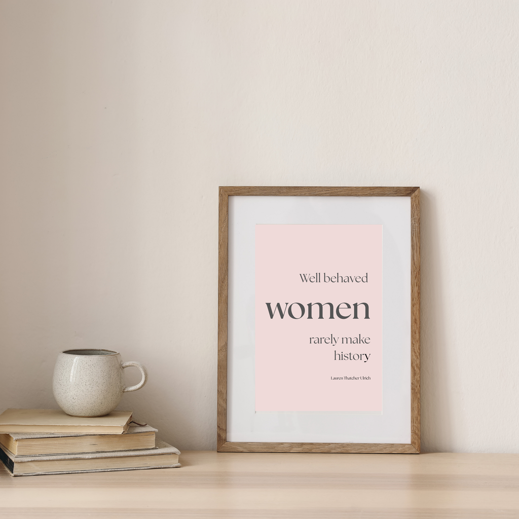 Inspirational woman quote