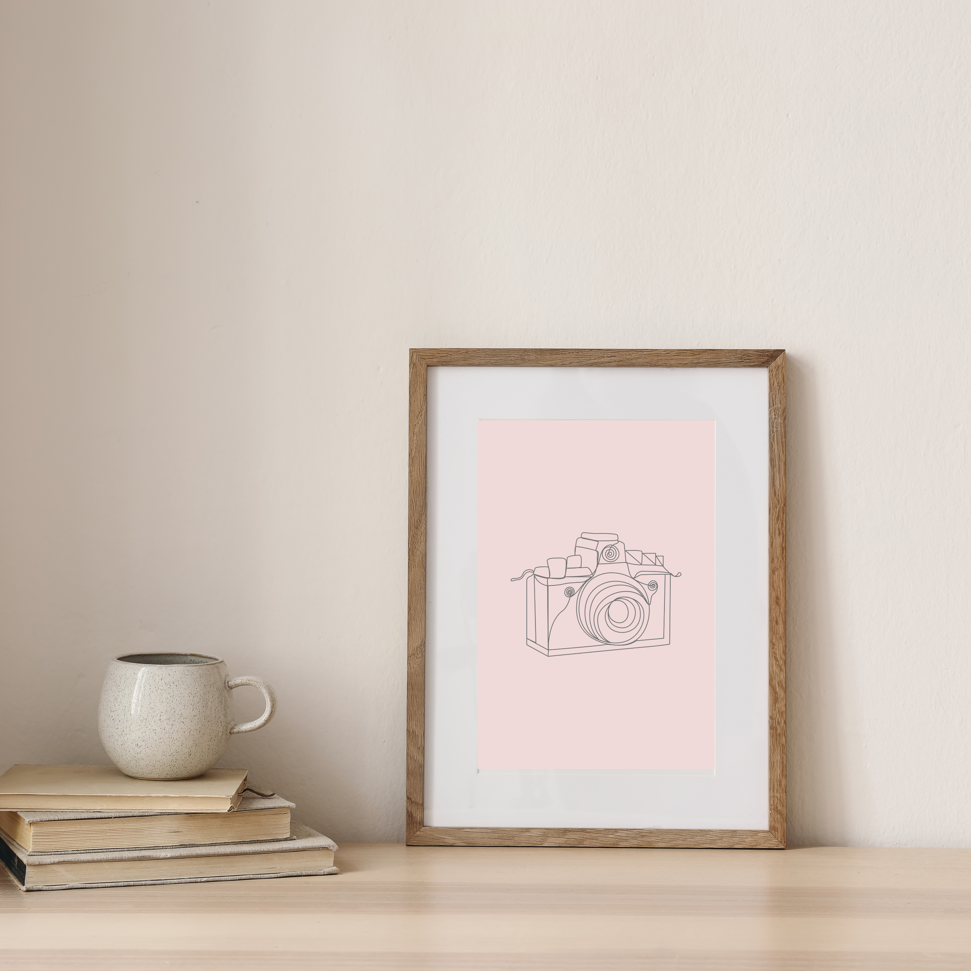 Camera one line print