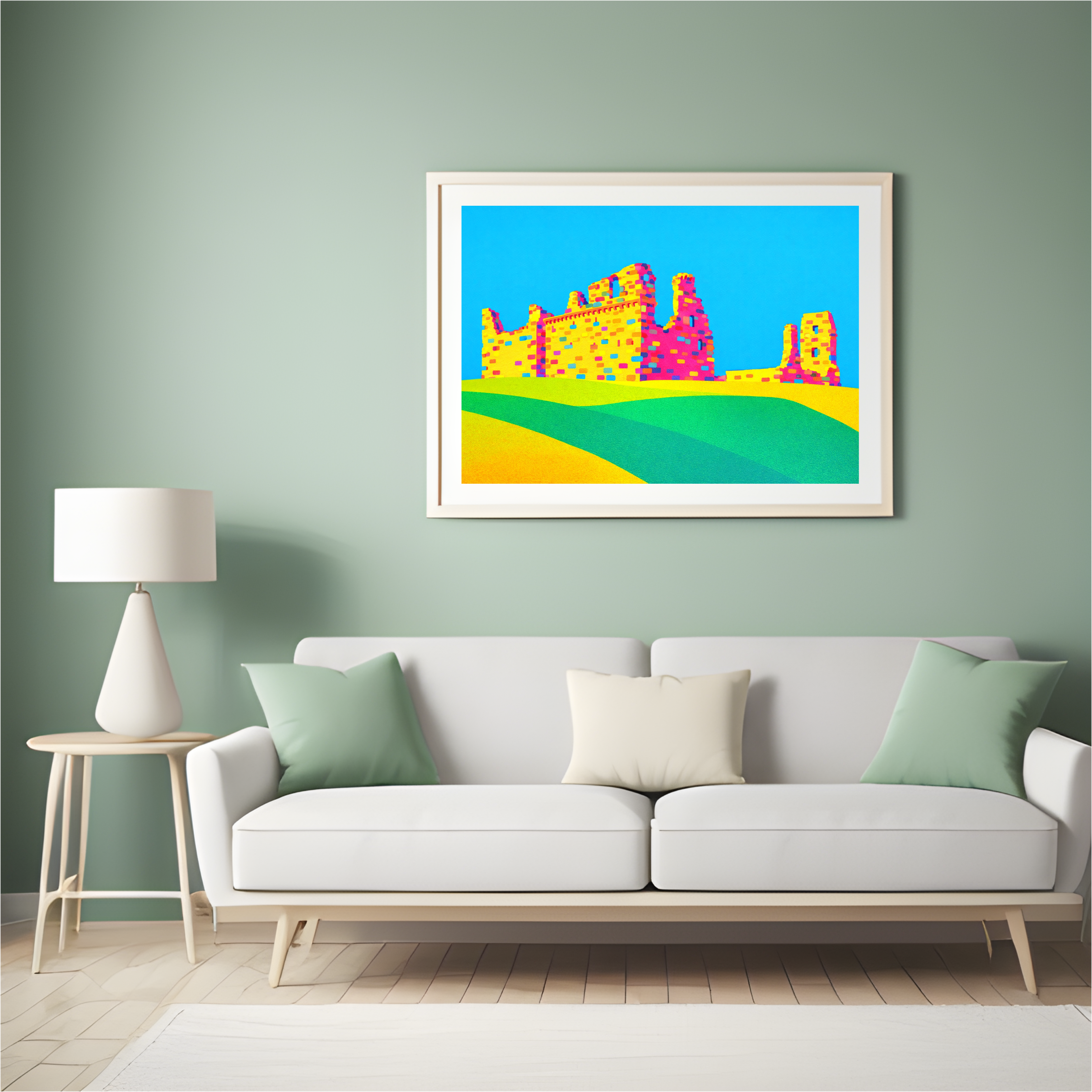 Kendal Castle Print
