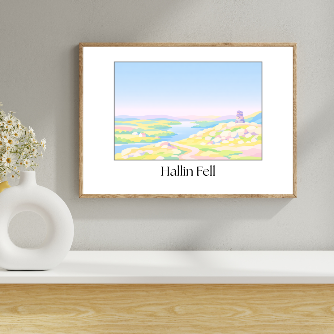 Hallin fell print