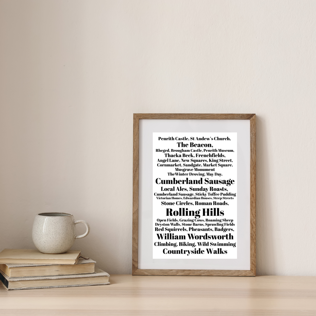 Penrith Word Print