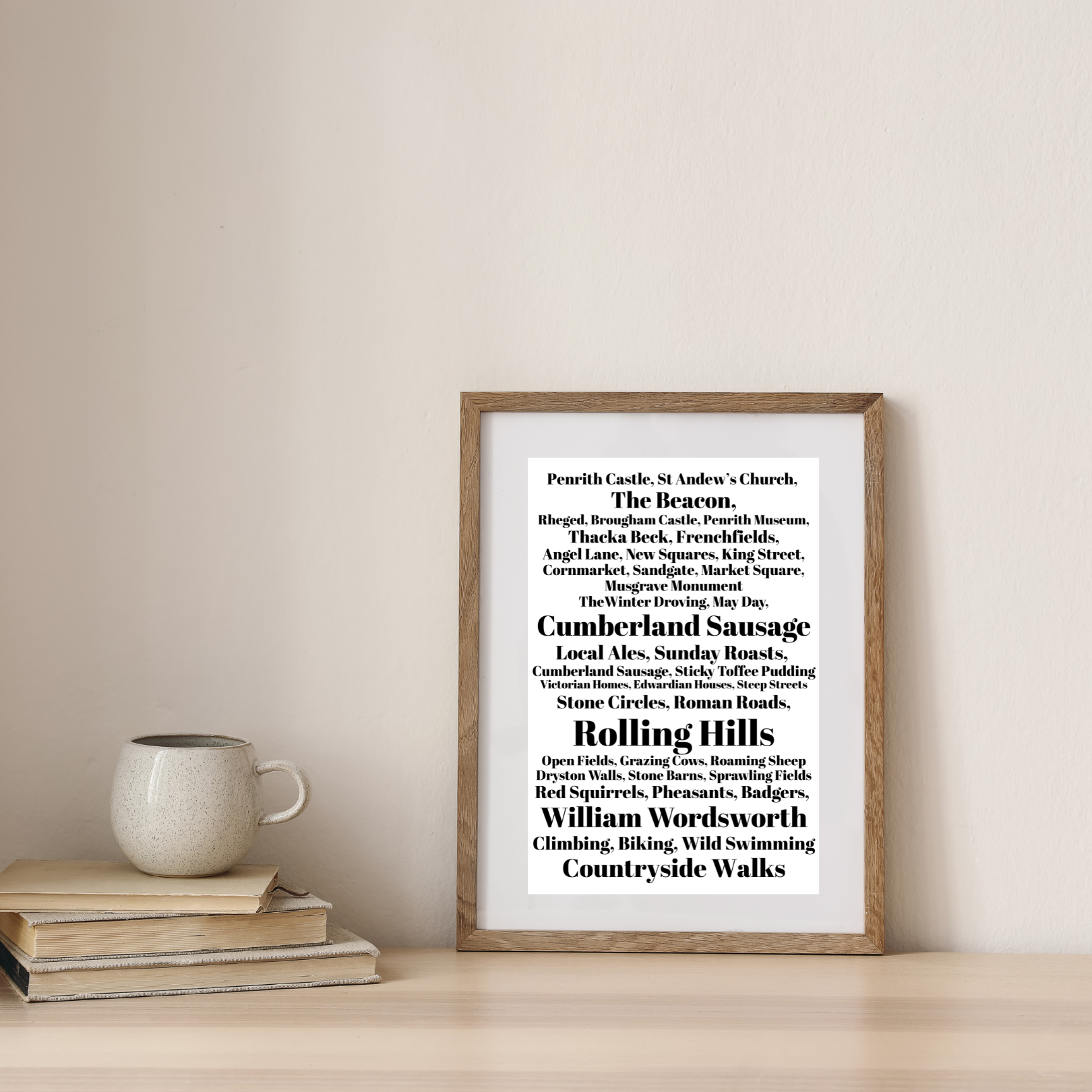 Penrith Word Print