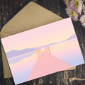 Ullswater Jetty Greeting Card