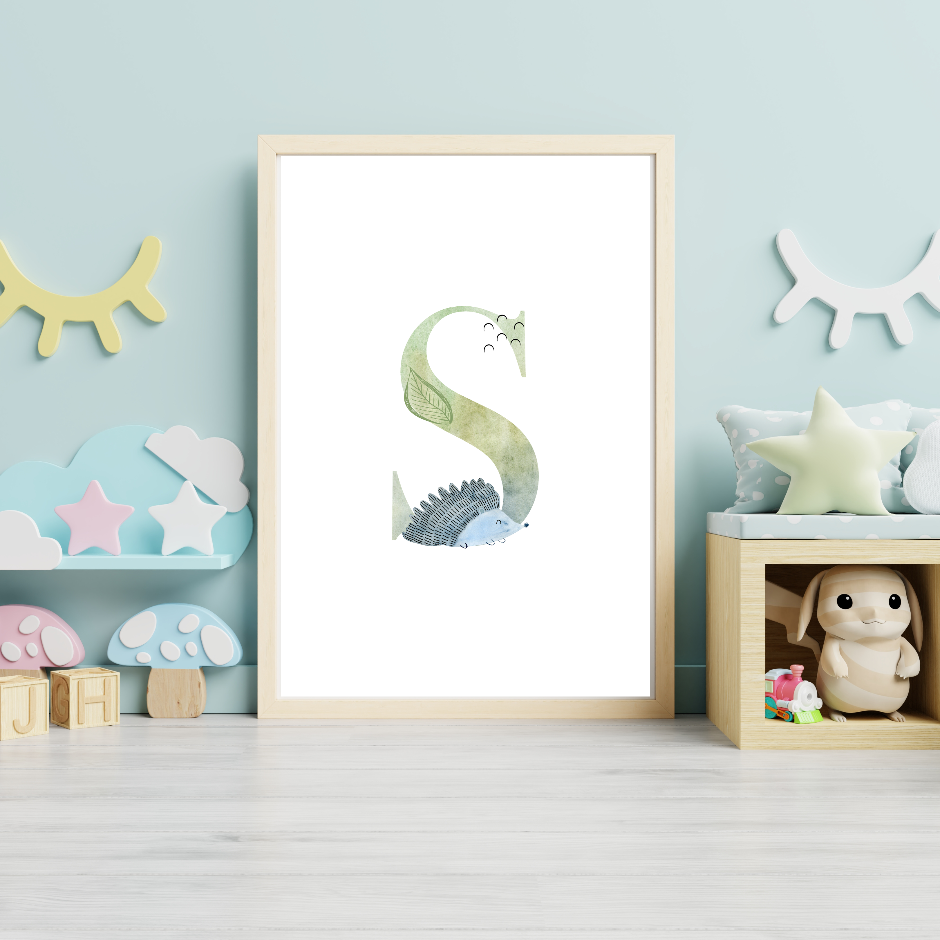 Forest initial print