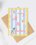 Away with the fairies greeting card
