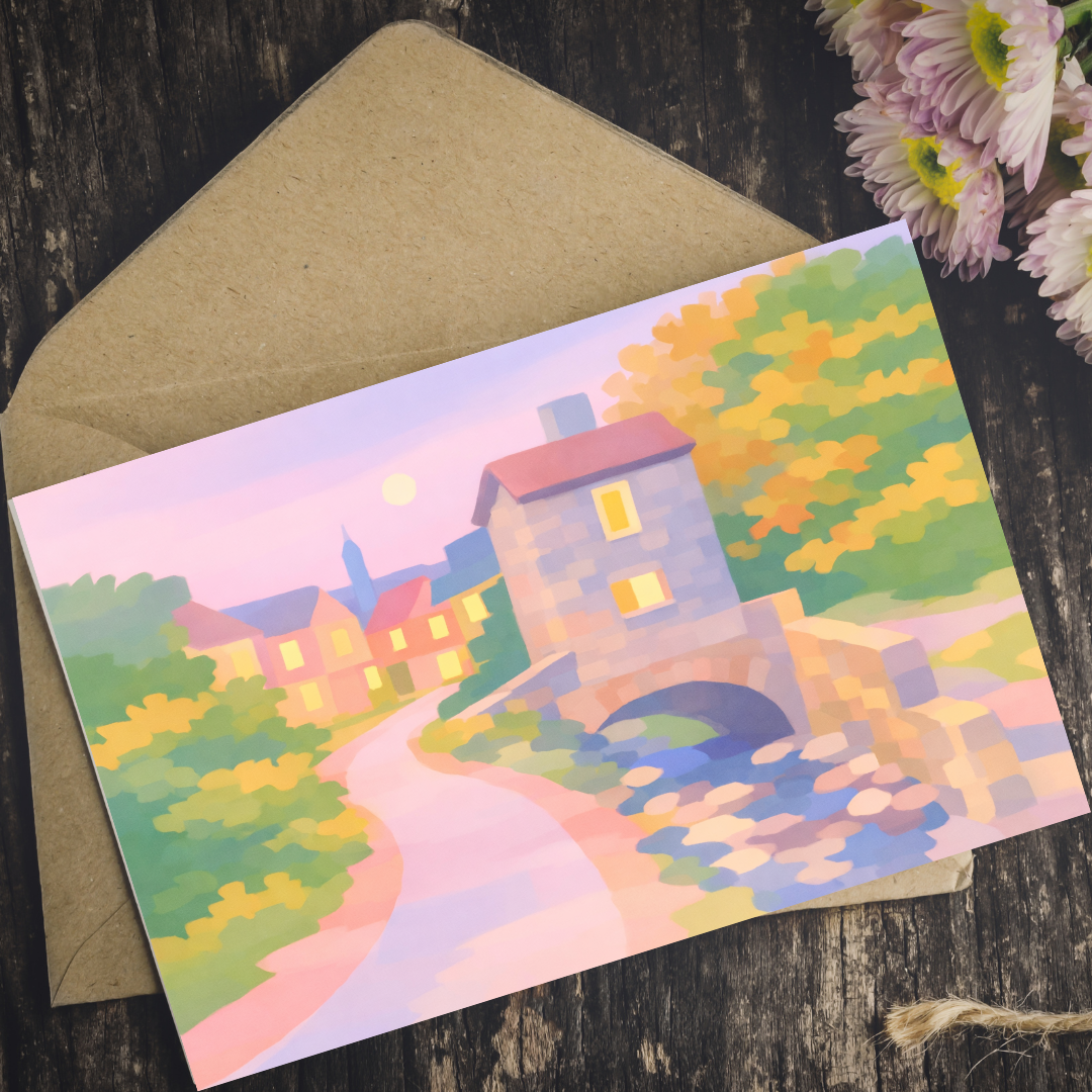 Ambleside Bridge House Greeting Card