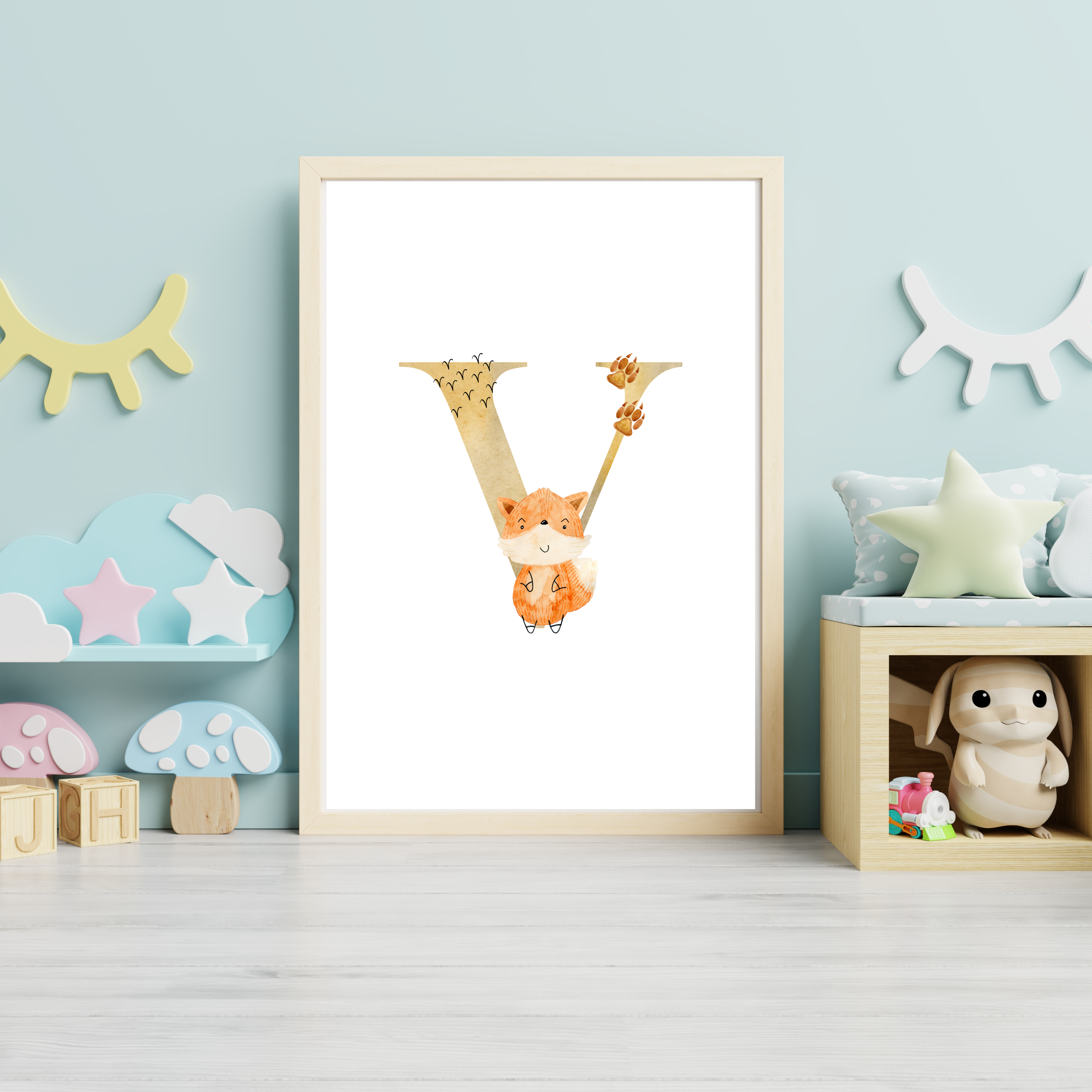 Forest initial print