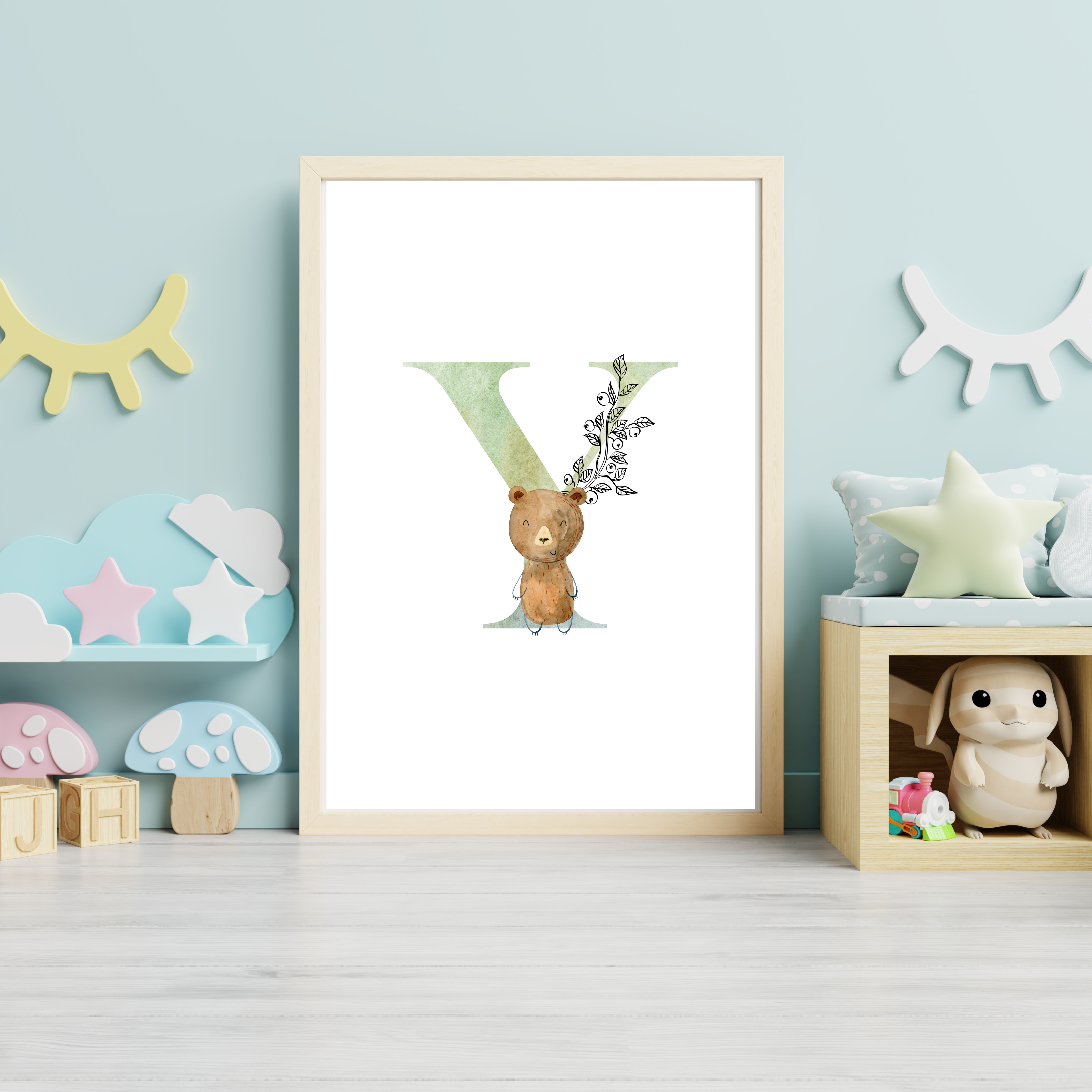 Forest initial print