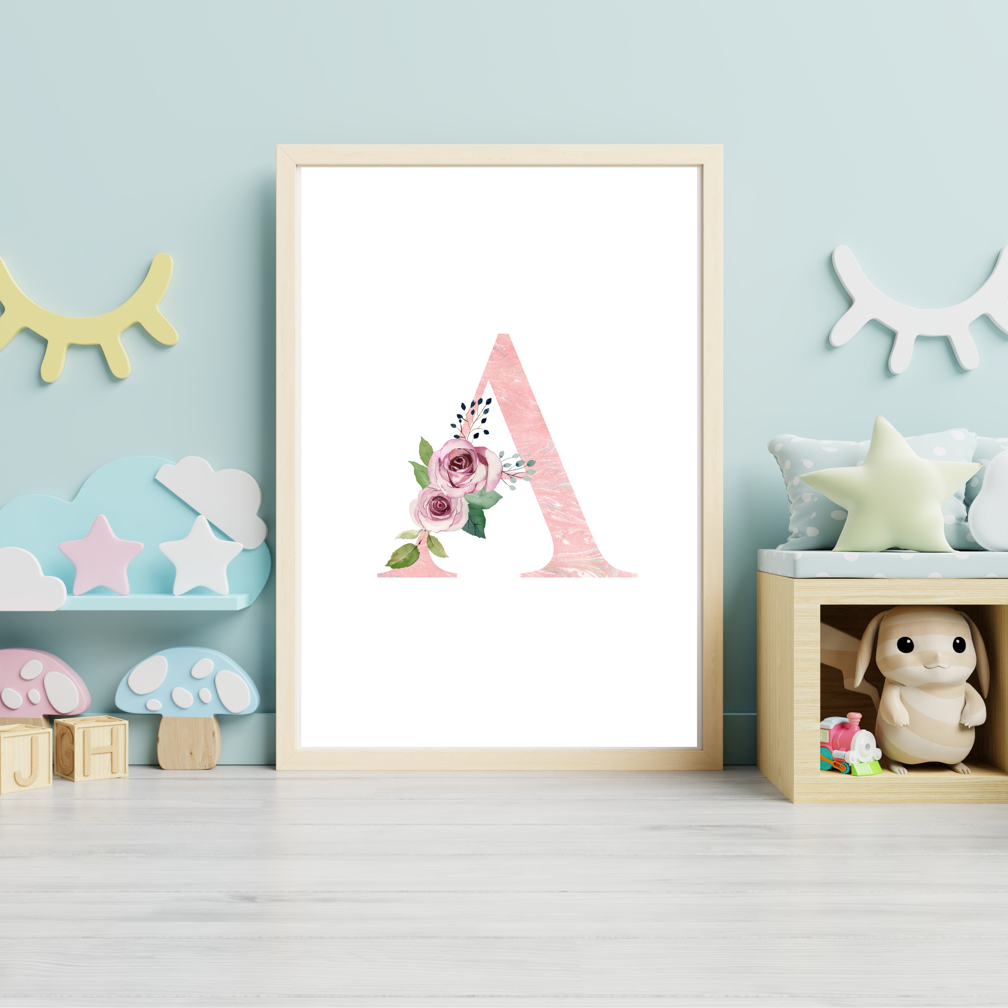 Floral watercolour prints