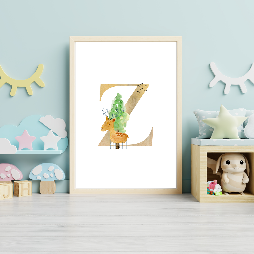 Forest initial print