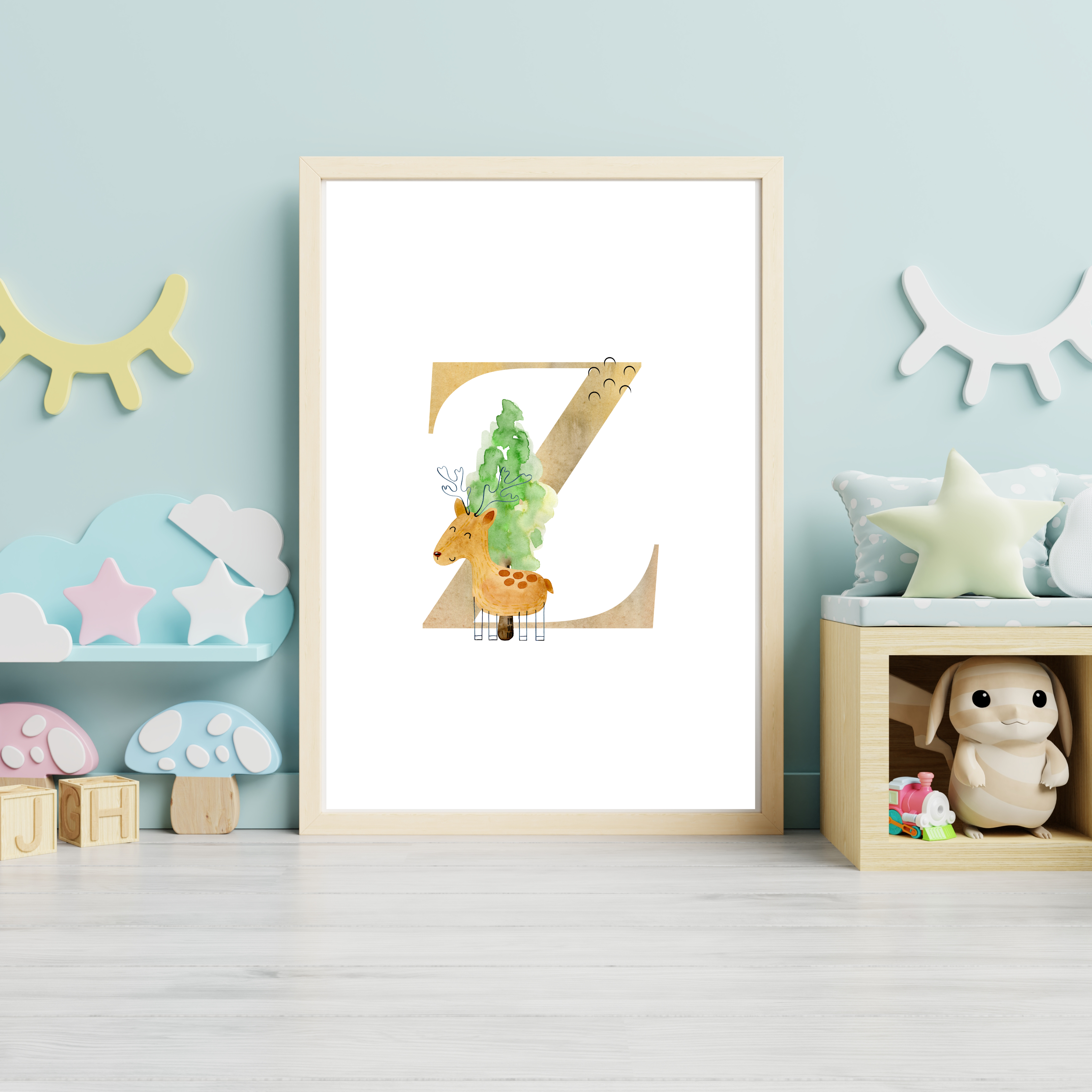 Forest initial print