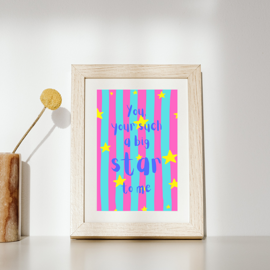 You, Your Such a Big Star to me