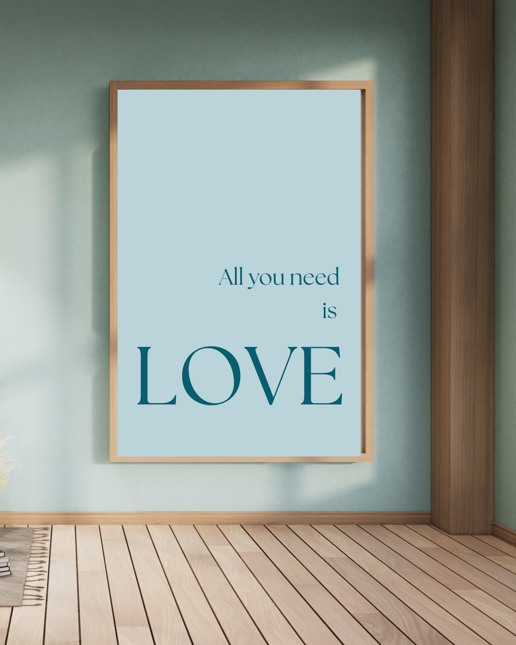 All you need is love print