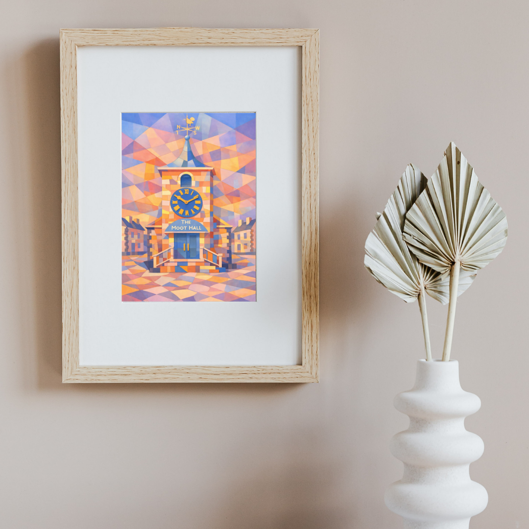 Keswick Moot Hall Geometric Print