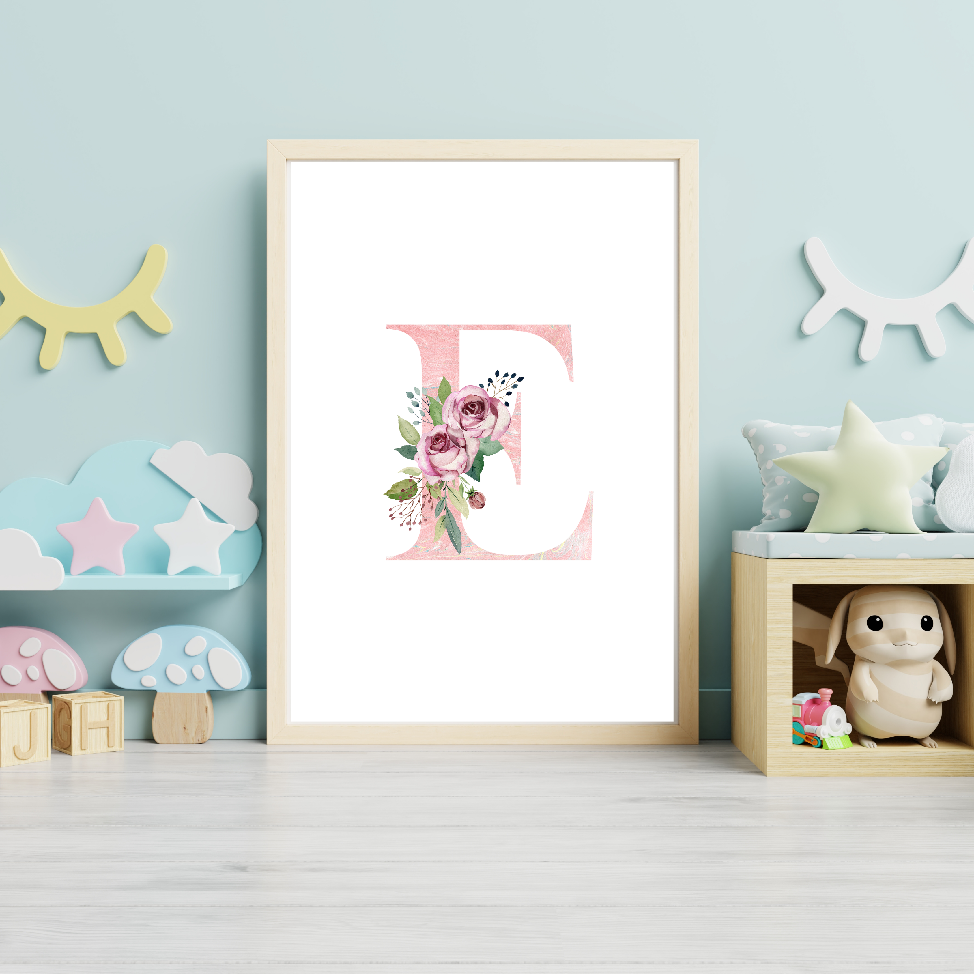 Floral watercolour prints