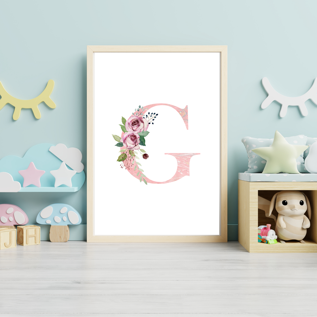 Floral watercolour prints