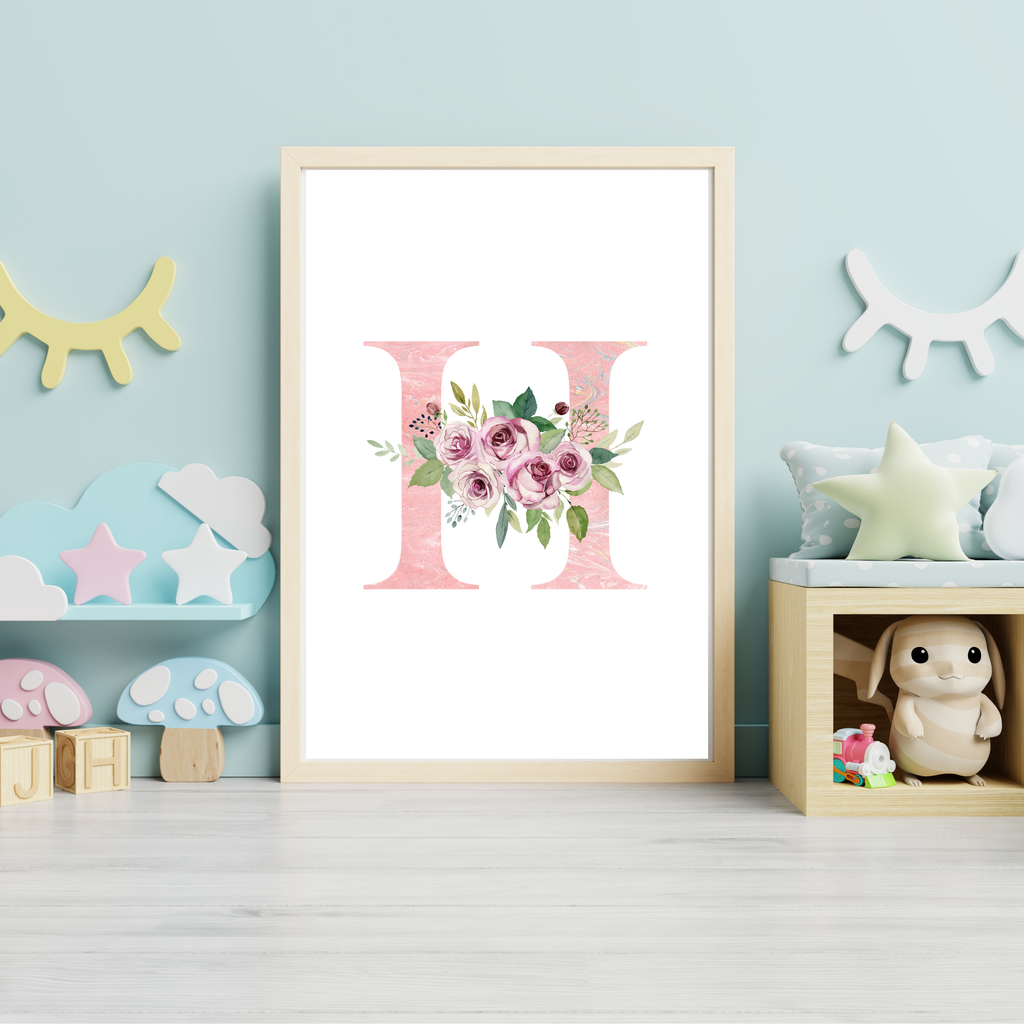 Floral watercolour prints