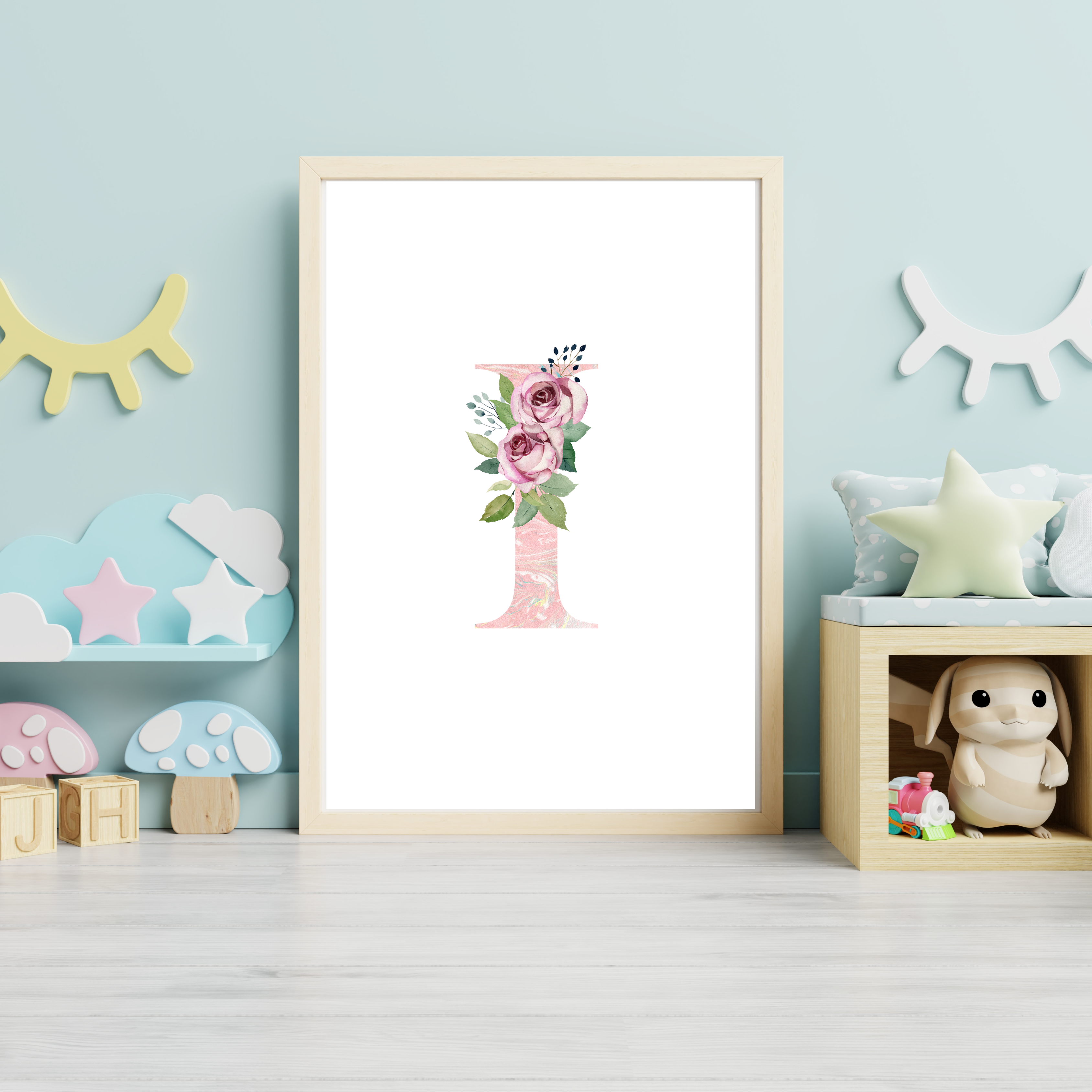 Floral watercolour prints
