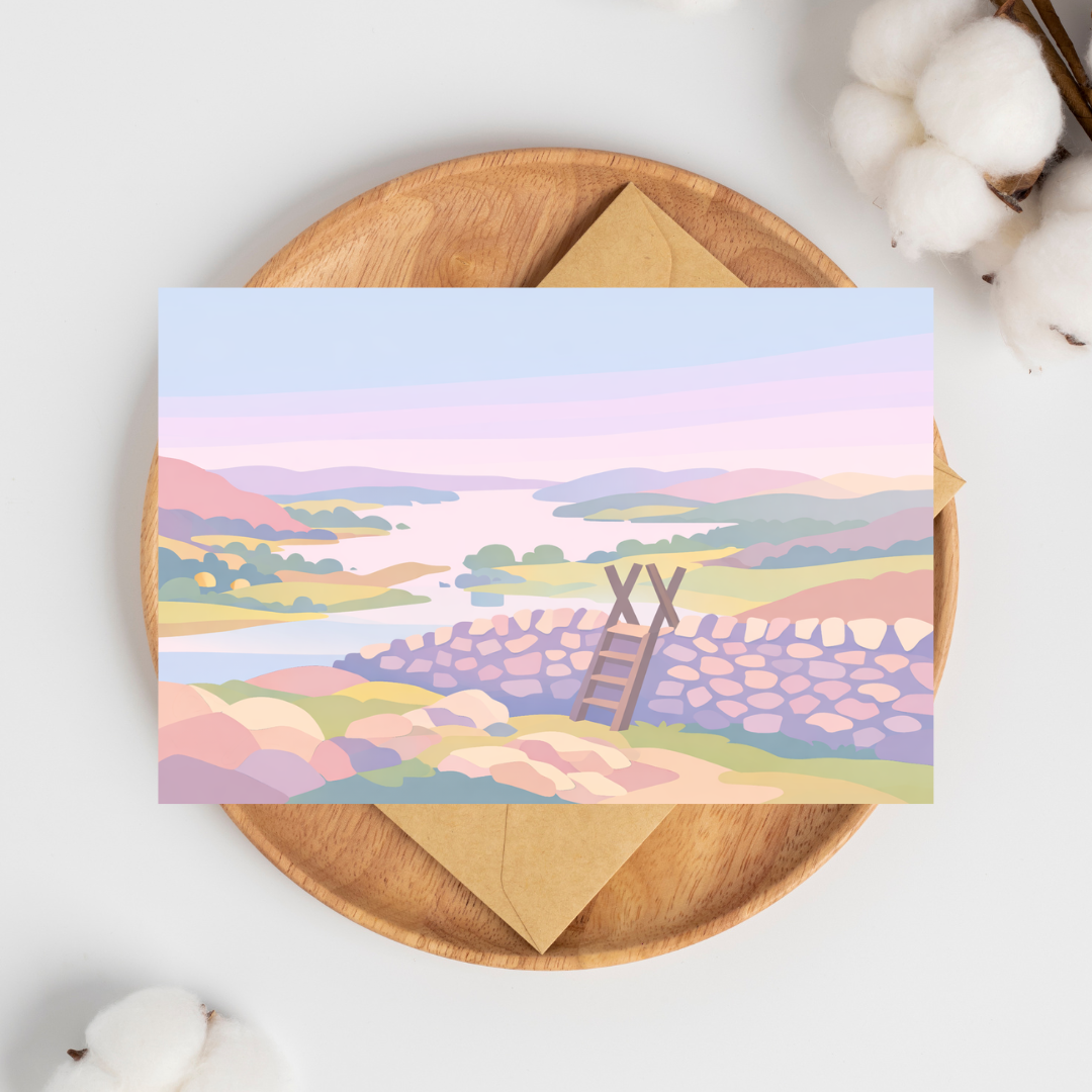 Fell walking Greeting Card