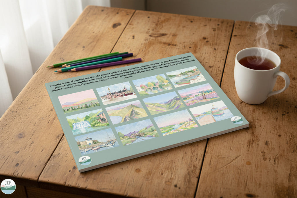 Cumbria Colouring Book