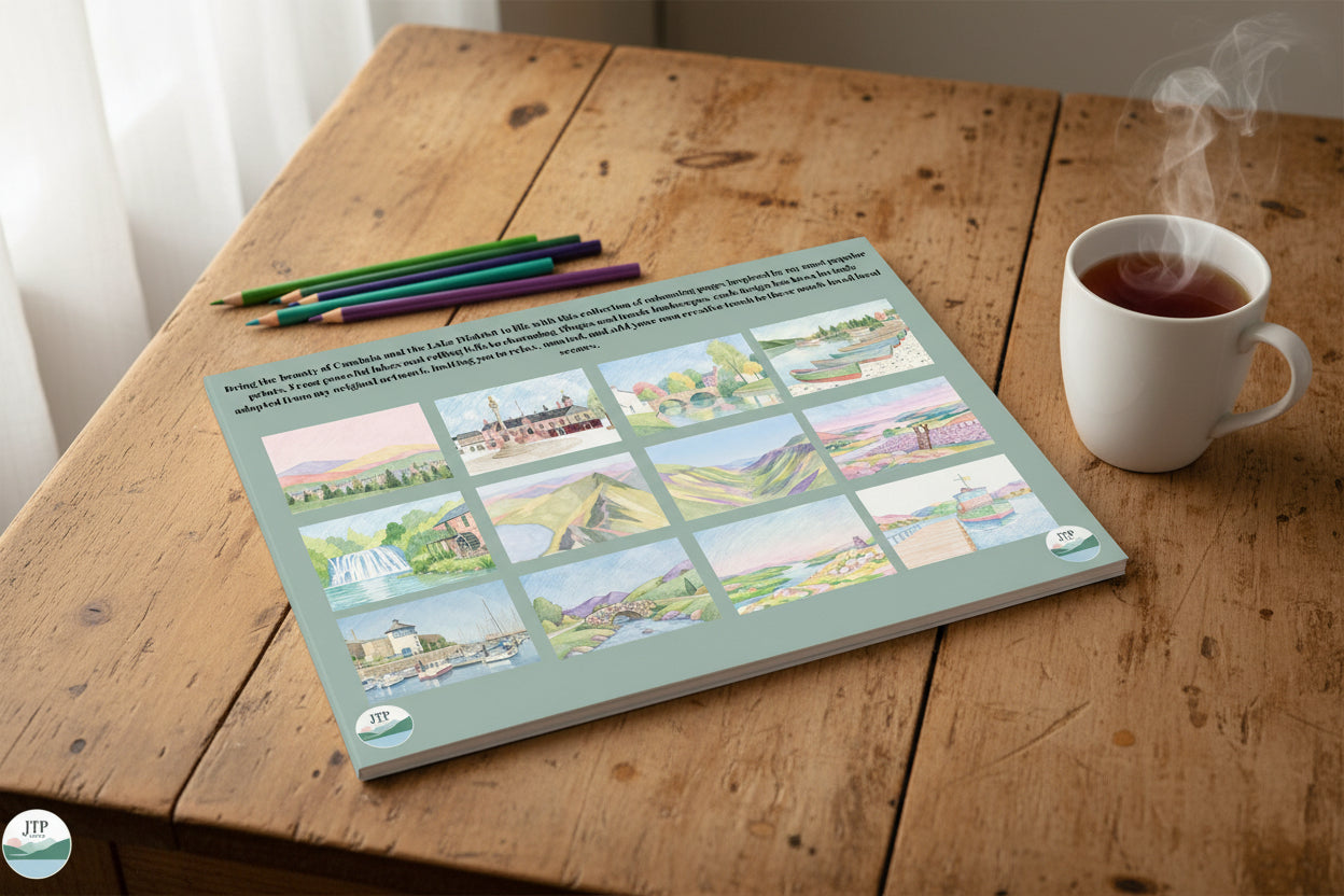 Cumbria Colouring Book