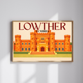 Retro Lowther Castle Travel Print