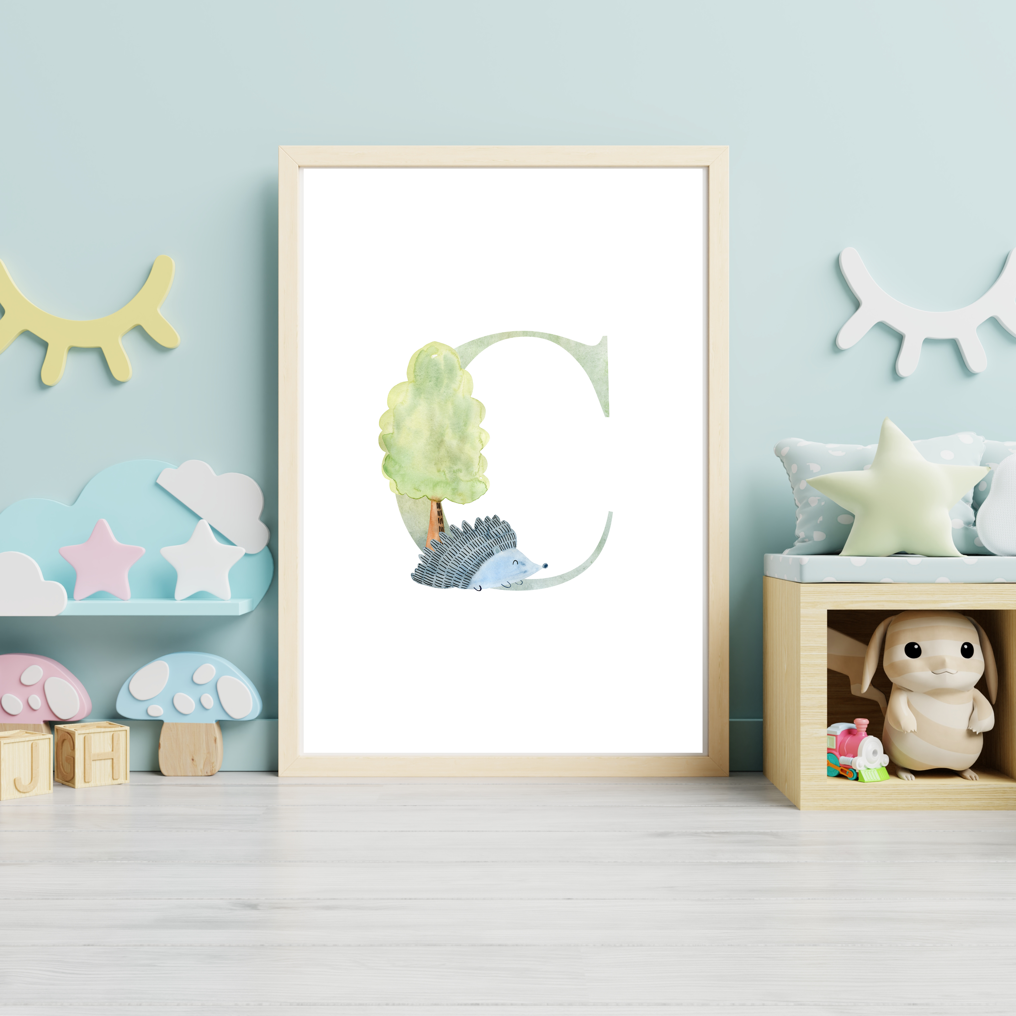 Forest initial print