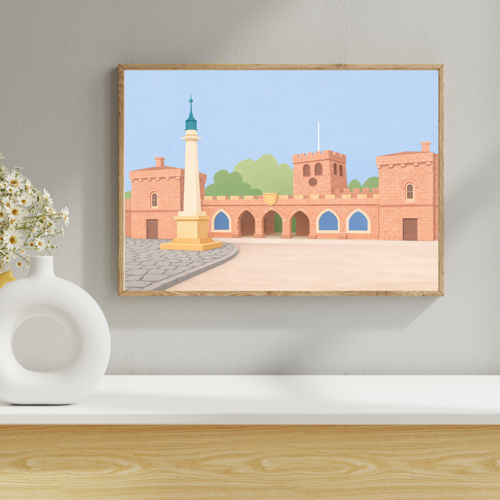 Appleby Cloisters Print