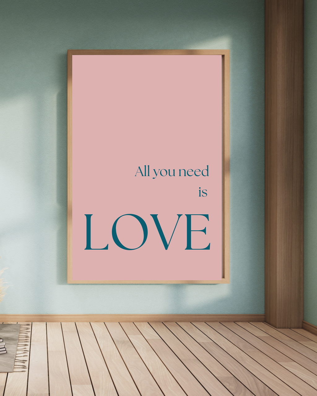 All you need is love print
